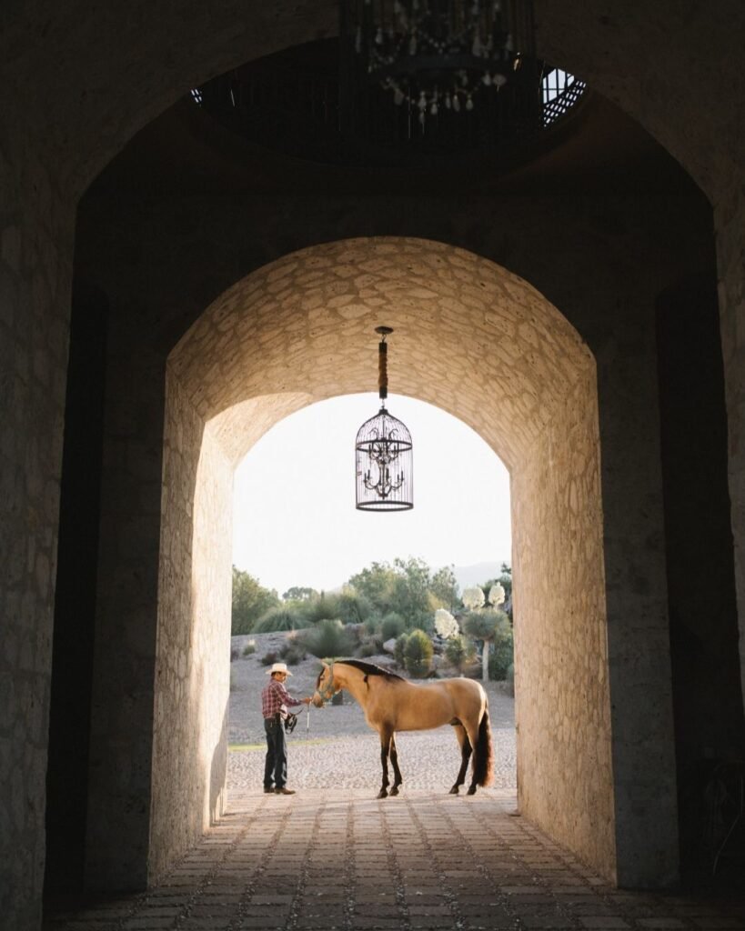 Recreational activities for wedding guests at Rancho Luna Escondida.